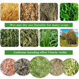 Factory Direct Supply Cattle and Sheep Animal Agricultural Feed Shell Cutting Machine Feed Food Grass Rice Corn Shredder