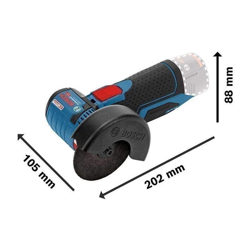 Bosch GWS 12V-76 Brushless Angle Grinder 12V Brushless Motor Angle Grinder Lithium-Ion Angle Grinder Professional