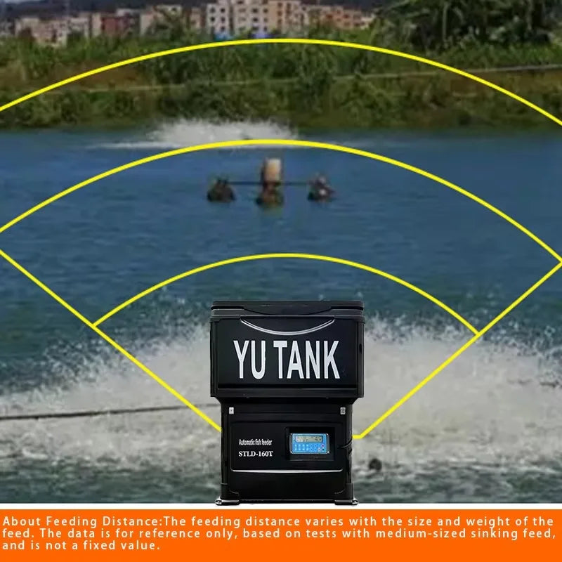 Industrial Automatic Fish Feeder for Pond Aquaculture and Recirculating Water Pool System Essential Equipment for Fish Farming