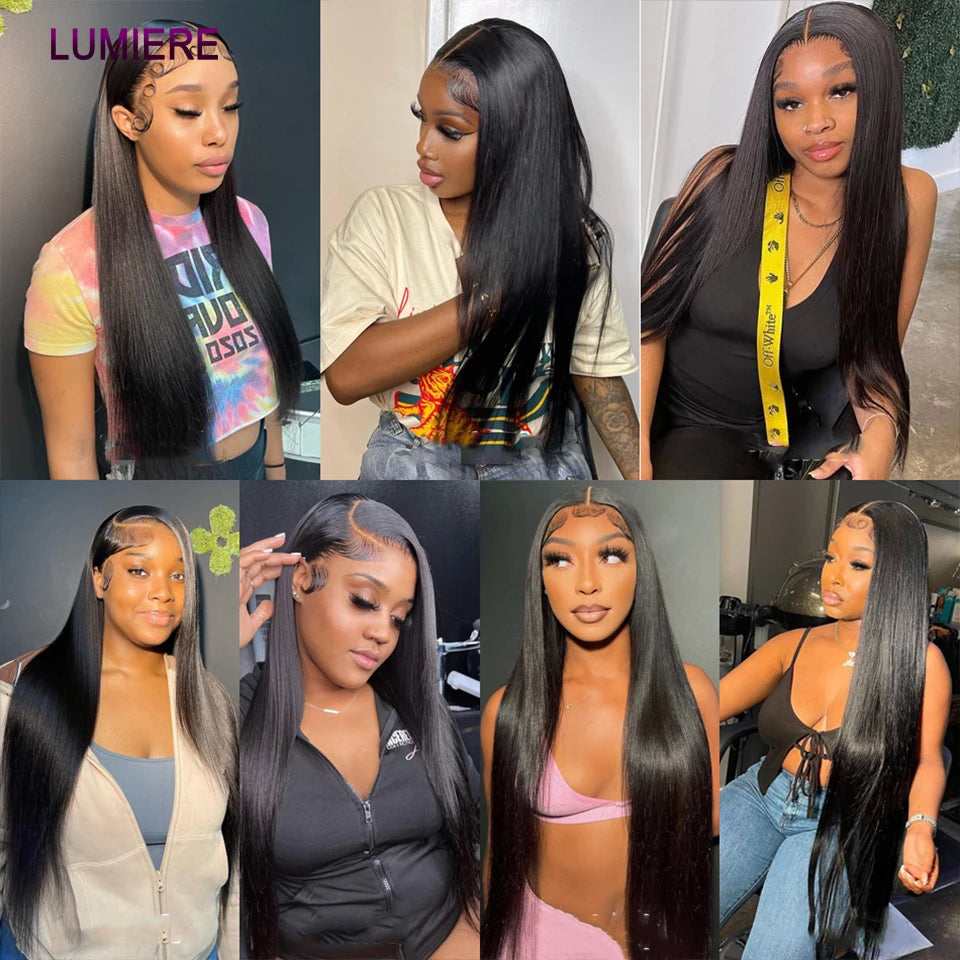8-30 '' Wholesale Bone Straight Human Hair Bundle With Closure Frontal HD Transparent Peruvian Raw Virgin15A Hair Extension