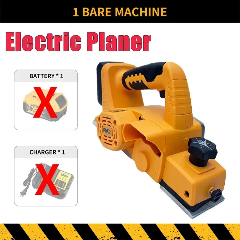 DeWALT Brushless Electric Planer 15000RPM Cordless Router Trimmer Handheld Woodworking Power Tools For DeWALT