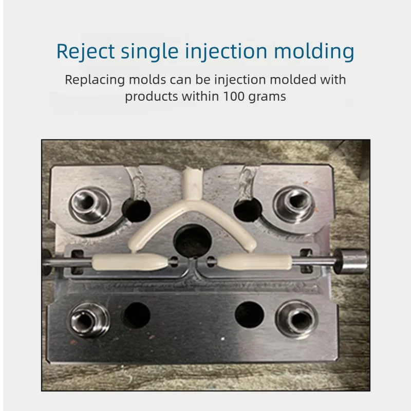 20g-100g Vertical Injection Molding Machine Automatic Molding Tools For Polymer ABS PP PC PE PET PVC Plastic Injection Molding