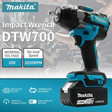 Makita DTW700 18V Brushless Impact Wrench Bare Unit 1/2' Square Drive Cordless Lithium Ion Tool for Repair And Screwdrive
