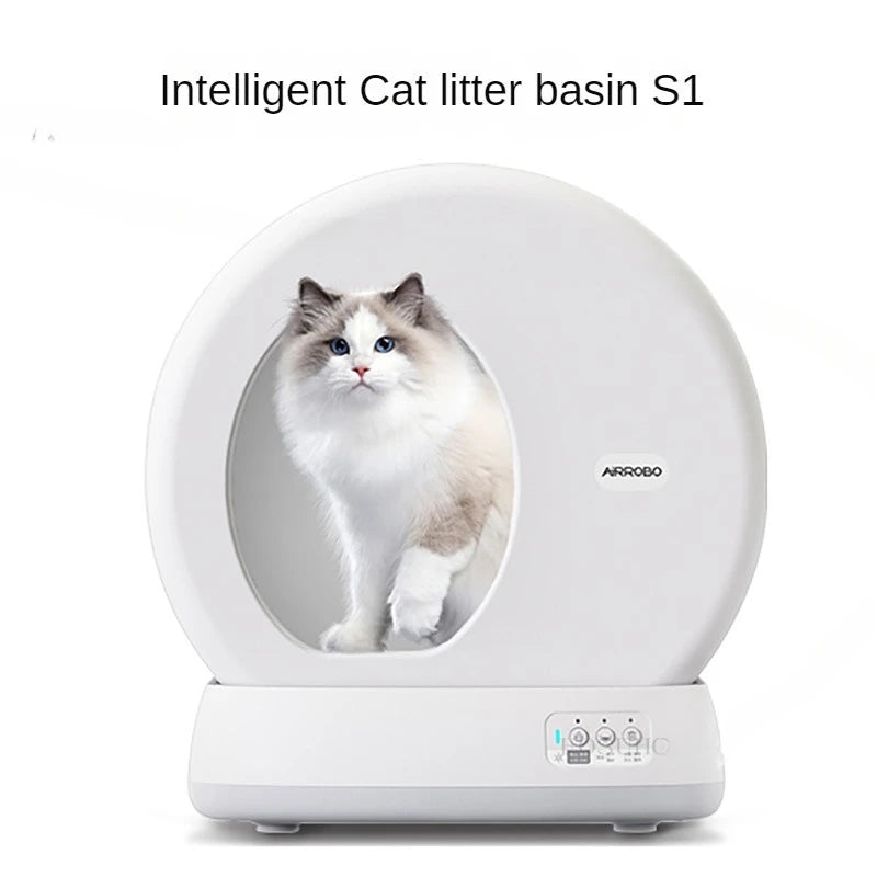Automatic Smart Cat Litter Box Automatic Cleaning Cat Excrement Machine Fully Enclosed