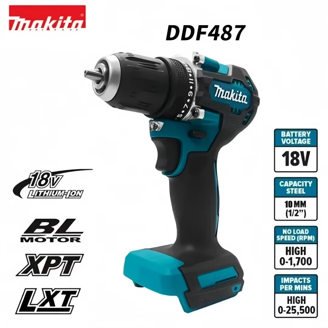Makita DF333DZ 18V Max LXT Lithium-Lon Cordless Variable 2-Speed Driver-Drill  Hybrid Brushless Impact Driver