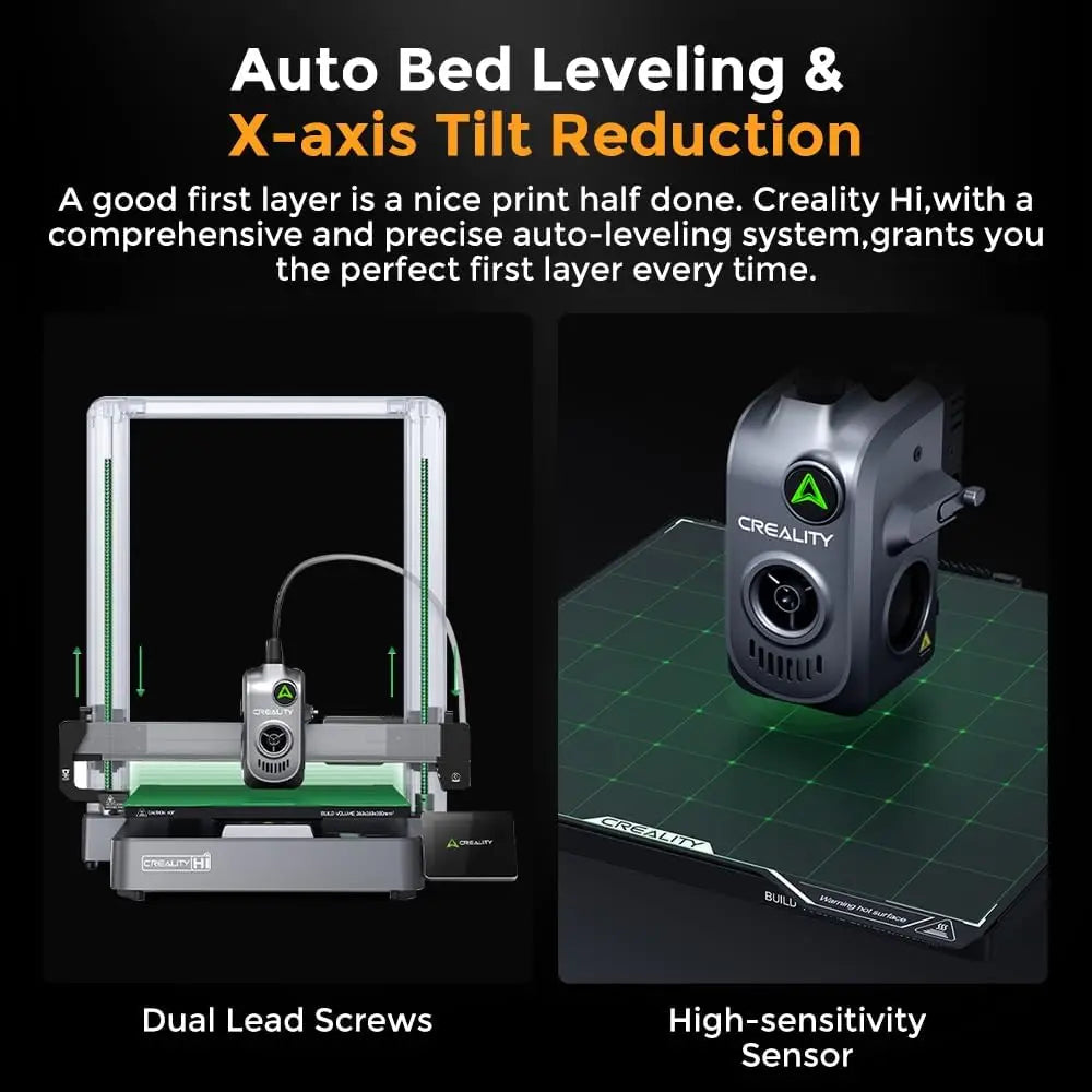 Creality Hi Combo Complete 3D Printing Starter Kit with UserFriendly Design and Quick Setup for Beginners Includes Creality