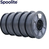 Spoolite 5KG PETG 3D Printer Filament 1.75MM Multi-color High Toughness Eco-Friendly Universal For All FDM 3D Printers Fast Ship