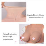 Realistic Silicone Breast Forms Artificial Fake Boobs for Crossdresser Shemale Drag Queen Transgender Cosplay