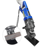 Electric Hydraulic Punching Machine MHP-20 for Angle Iron Cutting Beveling Channel Steel Stainless Steel Photovoltaic Hole Punch