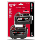 Milwaukee M18 XC 18V 8.0Ah 21700 Lithium Cell High Capacity Battery Rechargeable for 48‑11‑2830 0730‑20 Cordless Power Tools