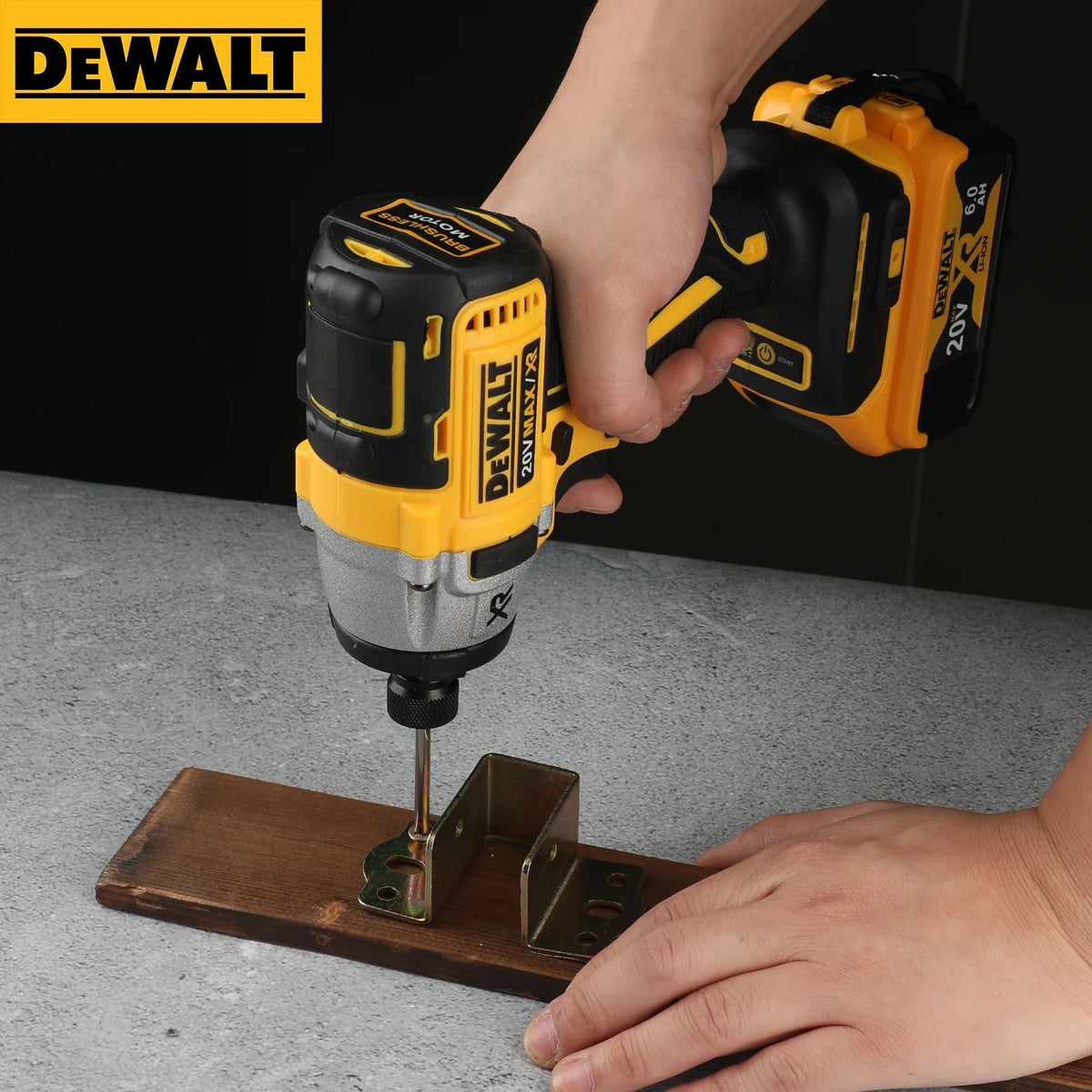 DeWalt DCD887 20V Lithium - Ion Brushless Cordless Powerhouse - Impact Drill & Screwdriver, All - in - One Multifunction
