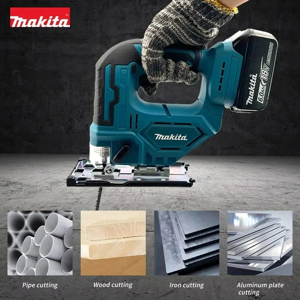 Makita DJV182Z  Brushless Jigsaw 18V Without Battery Blade Cordless Barrel Handle Portable Carpenter Power Tool