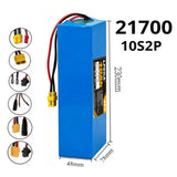 10S2P 21700 5C power lithium battery pack 36V 100% 10.0Ah rechargeable 500W for electric scooters, bicycles, motorcycles