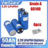 4pcs VariCore 3.2V 360Ah 340Ah 100AH 20Ah 15Ah LiFePO4 Cells Lithium-Iron Phosphate for 4S 12V 24V 48V EV Golf Cart Power Tools