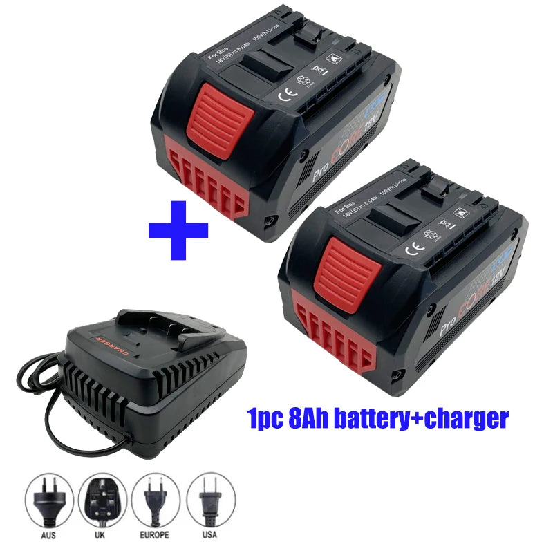Replace brand new and high power replacement battery, for Bosch ProCORE 18V cordless tools BAT609 BAT618 GBA18V 21700