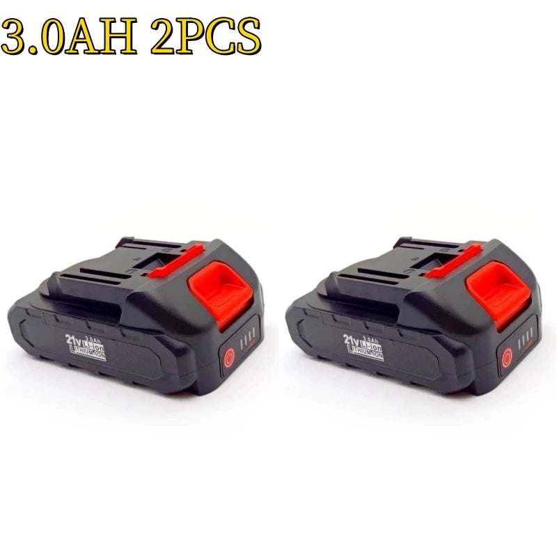 21V 9AH 6AH 3AH Electric drill, screwdriver, durable lithium battery,for Makita 21V series electric tool high voltage water gun