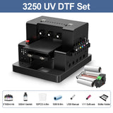 A4 A3 UV Printer UV Flatbed Printer with Varnish for Phone Case Bottle Acrylic Glass UV DTF Sticker Printing Machne US/EU Stock