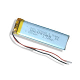 New Original 522068 3.7V 850mAh Rechargeable Polymer Lithium Battery Electronic Products Small Fan Digital LED Light MP3 MP4