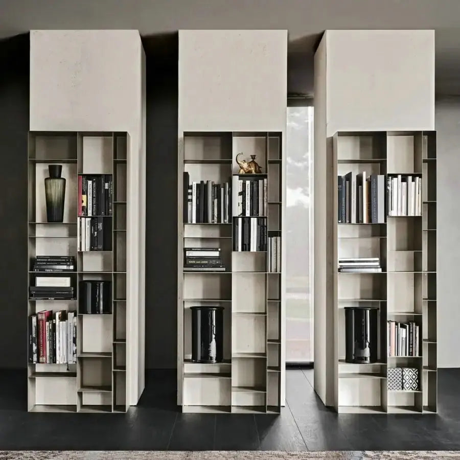 #Modern Modular Metal Bookcase Commercial Furniture Horizontal Vertical Stackable Bookshelf Hotel Office Shelves for Living Room