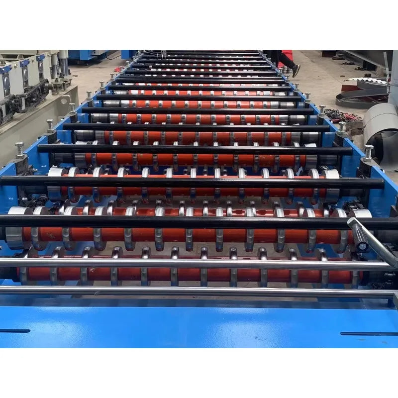 YG Customized High Quality Galvanized Corrugated Wave Panel Metal Wall Plate Roof Roofing Sheet Steel Metal Automatic Roll Formi