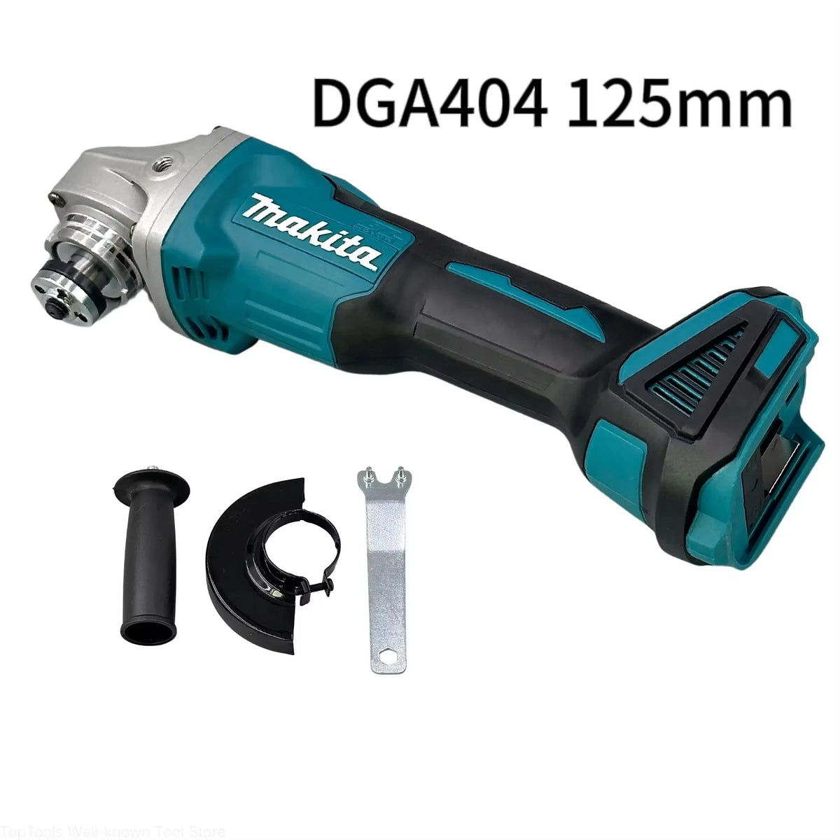Makita DGA404 125mm Brushless Lithium Electric Angle Grinder Rechargeable Cutting Machine High Power Polishing Machine 18V
