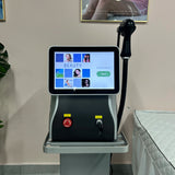 HOT Portable 4000W Diode Laser 10 Laser Bars 755NM 808NM 1064NM Wavelength Freezing Point Painless Permanent Hair Removal