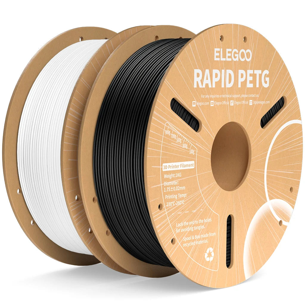 ELEGOO 4KG/5KG/10KG 1.75mm Rapid PETG Filament