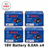 Genuine Bosch 18V 6.0Ah Battery BAT609 BAT609G Original Lithium-Ion Rechargeable Power Tool Battery