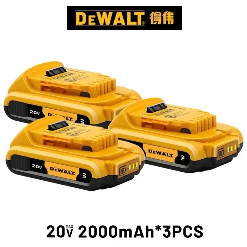 100% Original 20V 5.0Ah 6.0Ah 9.0Ah Battery Power Tool Replacement for DeWalt DCB184 DCB181 DCB182 DCB200 60V 9Ah Battery.