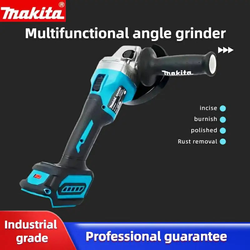 Makita 035 18V High-Power Brushless Angle Grinder - Efficient Lithium Electric Tool for Grinding & Cutting