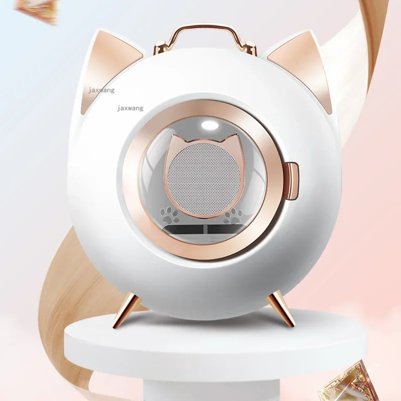 Pet Dryers Breathable Cat Drying Box Smart Home Bath Artifact Dog Water Blower Cats Space Capsule Automatic Grooming Accessories