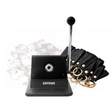 35mm Round Photo Paper Cutter With 100 Sets Key Chain DIY Materials