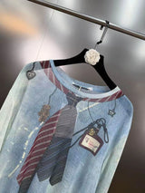 CHICEVER Solid Spliced Printing T Shirt Female O Neck Long Sleeve Loose Korean Streetwear Women's T Shirts Fashion Autumn New