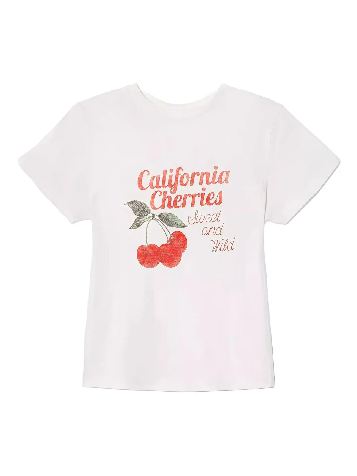 Summer New Women's Cute Patter Print T-Shirt Short Sleeve O-Neck Tee Top for Ladies