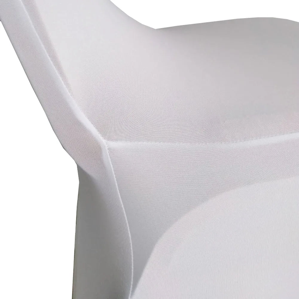 Jiaorui 10/20/30/50/100 Pcs Spandex Wedding Chair Seat Cover