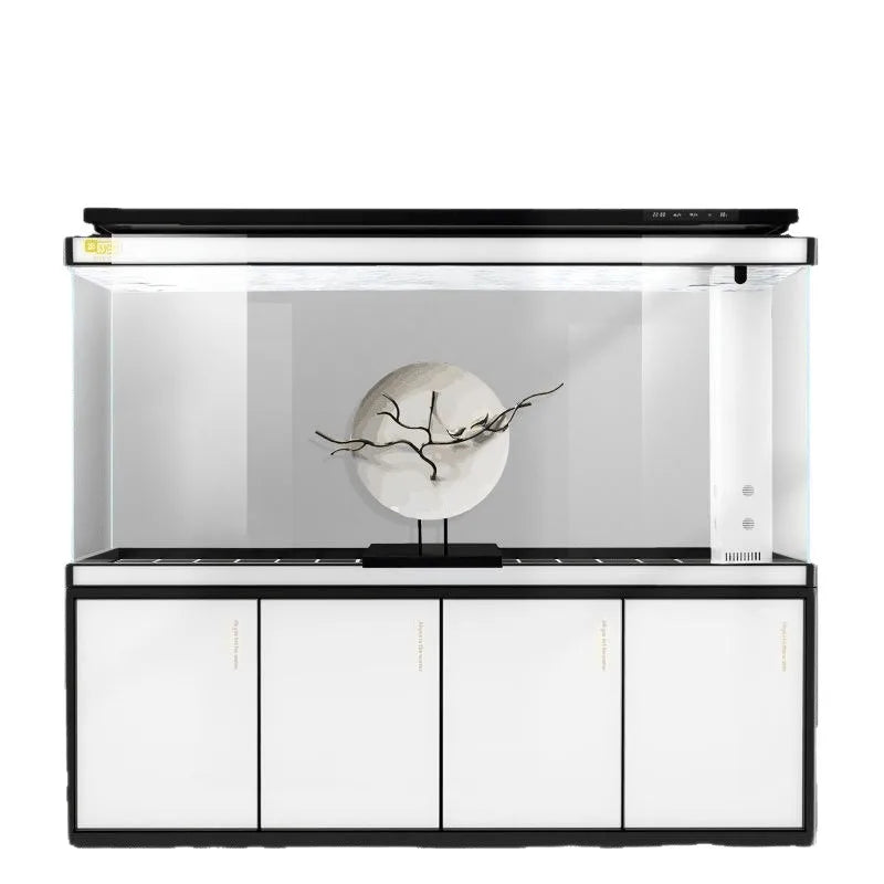 JC office/living room fish tank environmental protection glass aquarium bottom filter