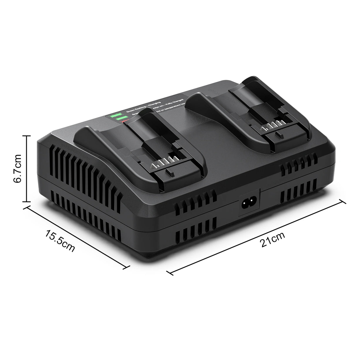 6AH Dual Charger For Dewalt DCB200 Battery Charger DCB107 DCB105 DCB112 DCB115 DCB102 DCB1106 DCB201 DCB203 DCB204 DCB205 DCB206