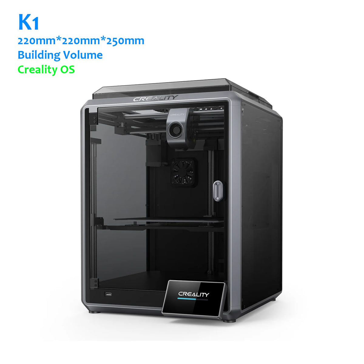Creality k1/K1MAX /K1C 3D Printer Max. 32MM³/S Flow Hotend  Printing Speed 600MM /S Dual-gear Direct Drive Extruder