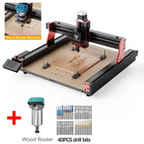 Twotrees 3-Axis/4-Axis CNC Router Milling Cutting Machine TTC450 PRO  Jewelry Engraver For Wood Acrylic PCB PVC MDF Metal