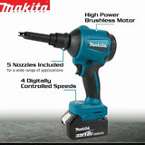 Makita power tools, Makita 18v tools DAS180 high-power air dust removal gun, power tool dust blowing
