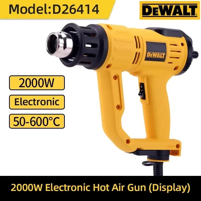 DeWalt D26411 heat gun, D26414 electric heat gun, car window tinting handheld electric hair dryer