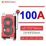 Daly Smart BMS LiFePo4 Li-Ion 18650 Battery 16S 48V BMS 3S 8S 12S 24S 12V 24V 36V 60V 30A 60A 80A 100A 150A 200A 250A 500A