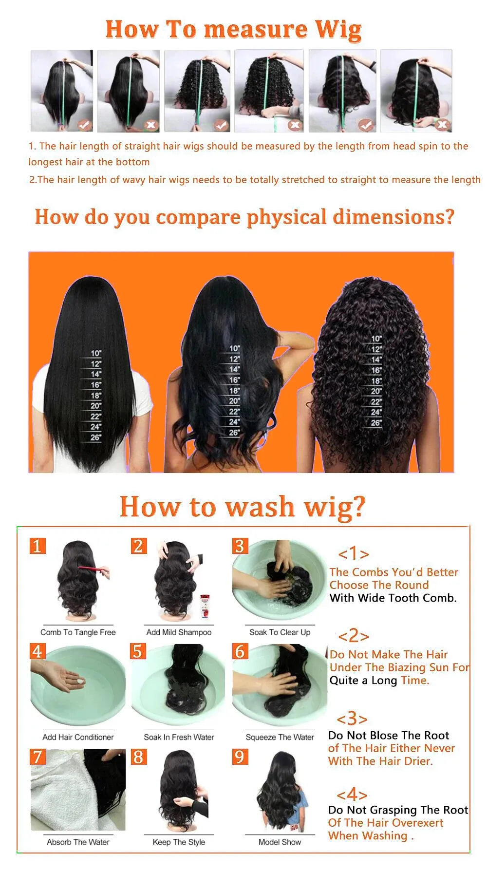 U Part V Part Body Wave Human Hair Wig 200 Density Upgrade 30 32 Inch Natural Color Brazilian Hair Wigs No Glue No Leave Out