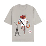 2026 Summer New Style Women Men's Cotton Casual Short-Sleeved T-Shirt