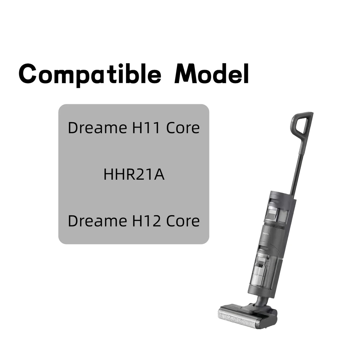 For Dreame H11 / H12 / HHR21A Cordless Floor Washer Parts Replacement Battery Pack 21.6V 2500mAh Model：P2124-6S1P-SCA