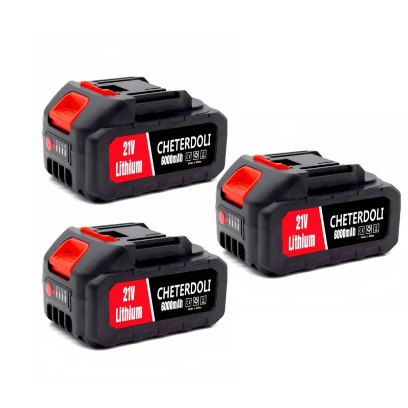 Aleiavy 21V Battery 9.0Ah For Makita 18V Power Tools Replacement Accessories BL1860 BL1850 / Li-ion Rechargeable Batteries Pack