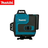 Makita 360° Horizontal & Vertical Cross Green Laser Level, 16-Line High Precision Wall Mount Portable Measuring Tool