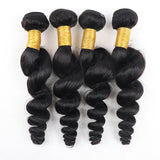 Raw Peruvian Human Hair Bundles Loose Wave 3 4 Bundle 28 30 Inch Virgin Remy Hair Extensions For Women Sew In Quick Weave Bundle