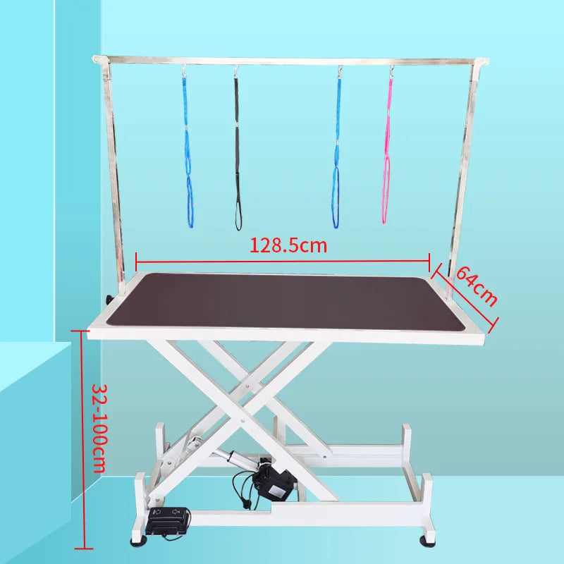 Height Adjustable Foldable Dog Grooming Electric Table For Dogs With Various Sizes And Security Protection Grooming Table Dog