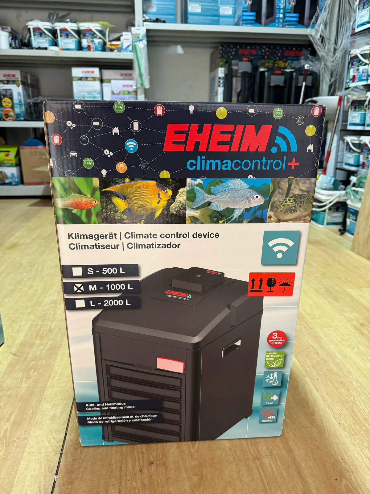 Eheim Chiller/Heater M1000 Aquarium Cooling with Wireless Control | Smart Management | For Fresh & Saltwater